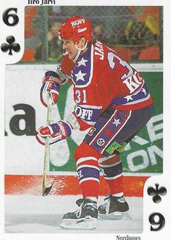 1999-00 Cardset Finland - Aces High #6♣ Iiro Järvi Front