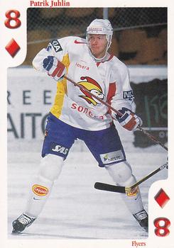 1999-00 Cardset Finland - Aces High #8♦ Patrik Juhlin Front