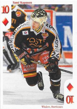 1999-00 Cardset Finland - Aces High #10♦ Sami Kapanen Front