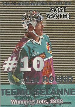 1999-00 Cardset Finland - Most Wanted #3 Teemu Selanne Front
