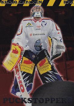 1999-00 Cardset Finland - Puckstoppers #6 Kimmo Kapanen Front