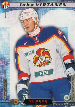 2000-01 Cardset Finland #164 Juha Virtanen Front