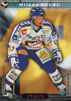 2000-01 Cardset Finland #185 Miikka Rousu Front