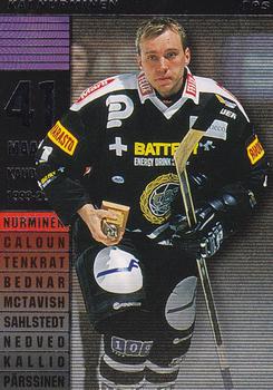 2000-01 Cardset Finland - Master Blasters #1 Kai Nurminen Front