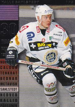 2000-01 Cardset Finland - Master Blasters #6 Kalle Sahlstedt Front