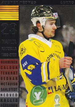 2000-01 Cardset Finland - Master Blasters #7 Zdenek Nedved Front