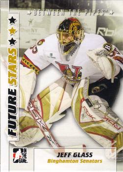 2007-08 In The Game Between the Pipes #18 Jeff Glass Front