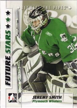 2007-08 In The Game Between the Pipes #19 Jeremy Smith Front