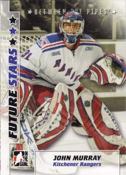 2007-08 In The Game Between the Pipes #21 John Murray Front