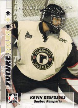 2007-08 In The Game Between the Pipes #31 Kevin Desfosses Front