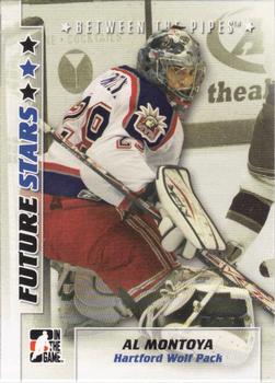2007-08 In The Game Between the Pipes #3 Al Montoya Front