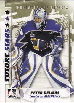 2007-08 In The Game Between the Pipes #43 Peter Delmas Front