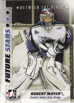 2007-08 In The Game Between the Pipes #45 Robert Mayer Front