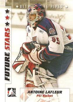 2007-08 In The Game Between the Pipes #4 Antoine Lafleur Front