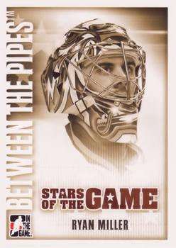 2007-08 In The Game Between the Pipes #73 Ryan Miller Front