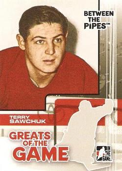 2007-08 In The Game Between the Pipes #75 Terry Sawchuk Front