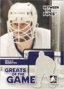 2007-08 In The Game Between the Pipes #76 Billy Smith Front