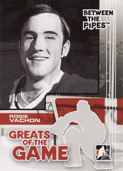 2007-08 In The Game Between the Pipes #85 Rogie Vachon Front