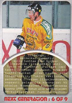 2000-01 Cardset Finland - Next Generation #6 Arto Tukio Back