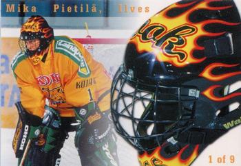 2000-01 Cardset Finland - Masquerade #1 Mika Pietilä Back