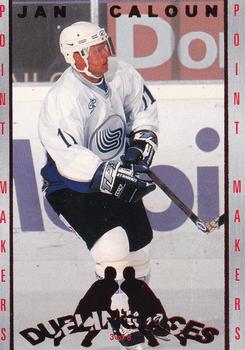 2001-02 Cardset Finland - Dueling Aces #4 Jan Caloun / Kai Nurminen Front