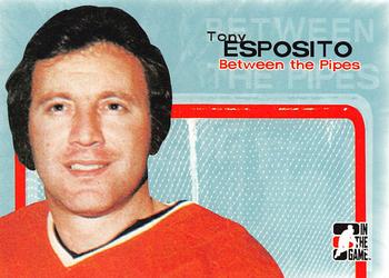 2005-06 In The Game Between the Pipes #6 Tony Esposito Front