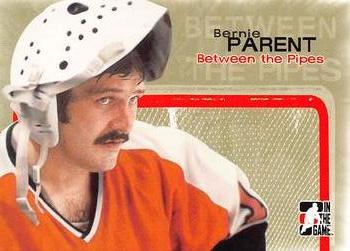 2005-06 In The Game Between the Pipes #13 Bernie Parent Front