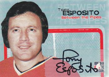 2005-06 In The Game Between the Pipes - Autographs #A-TO Tony Esposito Front