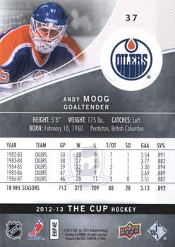 2012-13 Upper Deck The Cup #37 Andy Moog Back