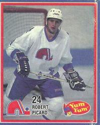 1986-87 Yum Yum Quebec Nordiques #NNO Robert Picard Front