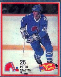 1986-87 Yum Yum Quebec Nordiques #NNO Peter Stastny Front