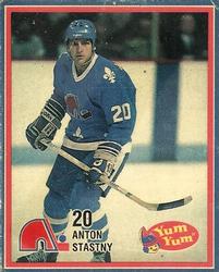 1986-87 Yum Yum Quebec Nordiques #NNO Anton Stastny Front