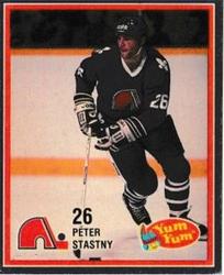 1987-88 Yum Yum Quebec Nordiques #10 Peter Stastny Front