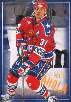 1996-97 Leaf Sisu SM-Liiga (Finnish) #3 Peter Ahola Front