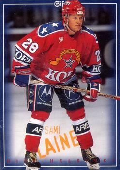 1996-97 Leaf Sisu SM-Liiga (Finnish) #7 Sami Laine Front