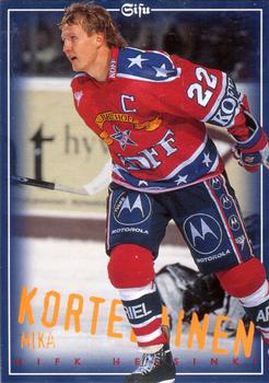 1996-97 Leaf Sisu SM-Liiga (Finnish) #13 Mika Kortelainen Front