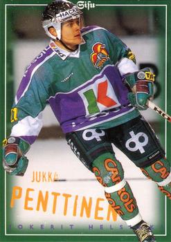 1996-97 Leaf Sisu SM-Liiga (Finnish) #46 Jukka Penttinen Front