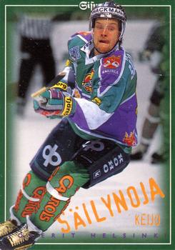 1996-97 Leaf Sisu SM-Liiga (Finnish) #48 Keijo Säilynoja Front