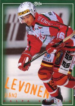 1996-97 Leaf Sisu SM-Liiga (Finnish) #80 Jarno Levonen Front