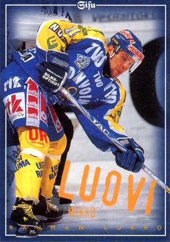 1996-97 Leaf Sisu SM-Liiga (Finnish) #99 Mikko Luovi Front