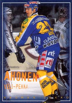 1996-97 Leaf Sisu SM-Liiga (Finnish) #106 Veli-Pekka Ahonen Front