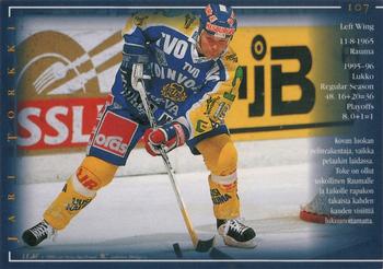 1996-97 Leaf Sisu SM-Liiga (Finnish) #107 Jari Torkki Back