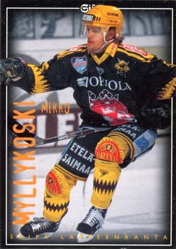 1996-97 Leaf Sisu SM-Liiga (Finnish) #110 Mikko Myllykoski Front