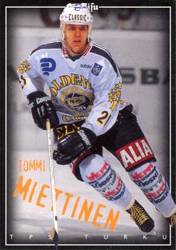 1996-97 Leaf Sisu SM-Liiga (Finnish) #144 Tommi Miettinen Front