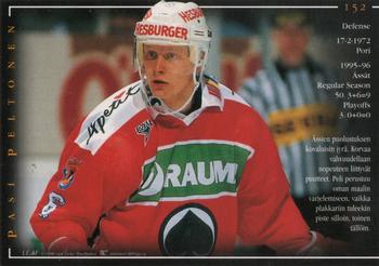 1996-97 Leaf Sisu SM-Liiga (Finnish) #152 Pasi Peltonen Back
