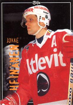 1996-97 Leaf Sisu SM-Liiga (Finnish) #154 Jokke Heinänen Front