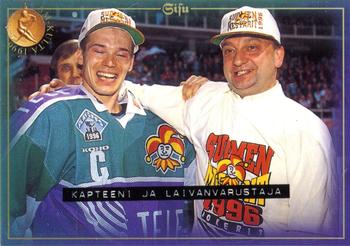 1996-97 Leaf Sisu SM-Liiga (Finnish) #170 Jokerit kohti kultaa Front
