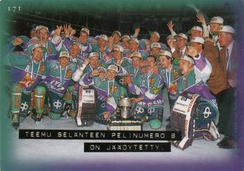 1996-97 Leaf Sisu SM-Liiga (Finnish) #171 Jokerit kohti kultaa Back