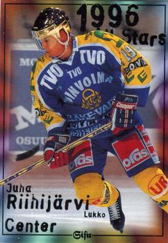 1996-97 Leaf Sisu SM-Liiga (Finnish) #179 Juha Riihijärvi Front
