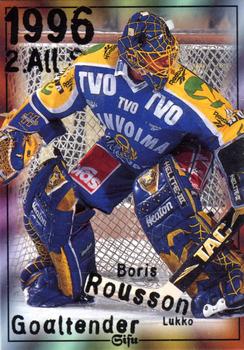 1996-97 Leaf Sisu SM-Liiga (Finnish) #181 Boris Rousson Front